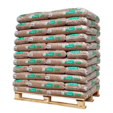 Palette Granulés de Bois Limouzi – 66 Sacs de 15Kg (990Kg) – Chauffage Écologique