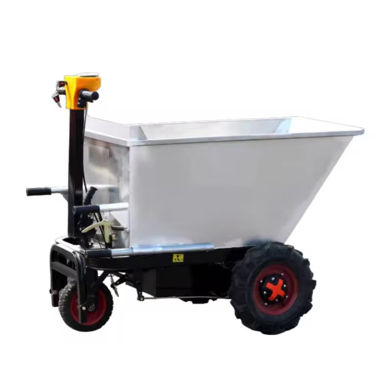 Mini Dumper Électrique – Brouette Motorisée à Batterie – Transport de Charges Lourdes pour Chantier & Agriculture