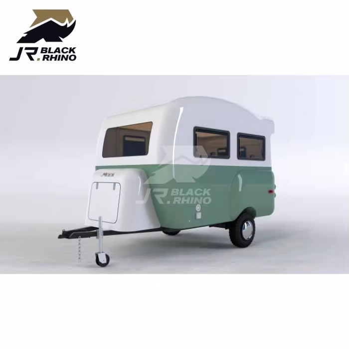 Caravane Compacte Black Rhino – Remorque Habitable pour Camping & Voyage – Confort et Mobilité