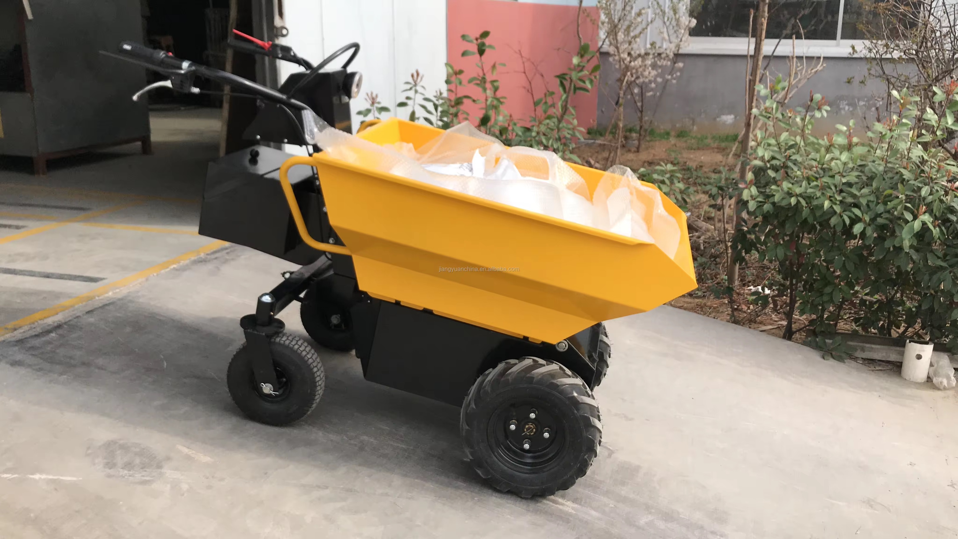 Brouette Électrique Motorisée – Mini Dumper Professionnel