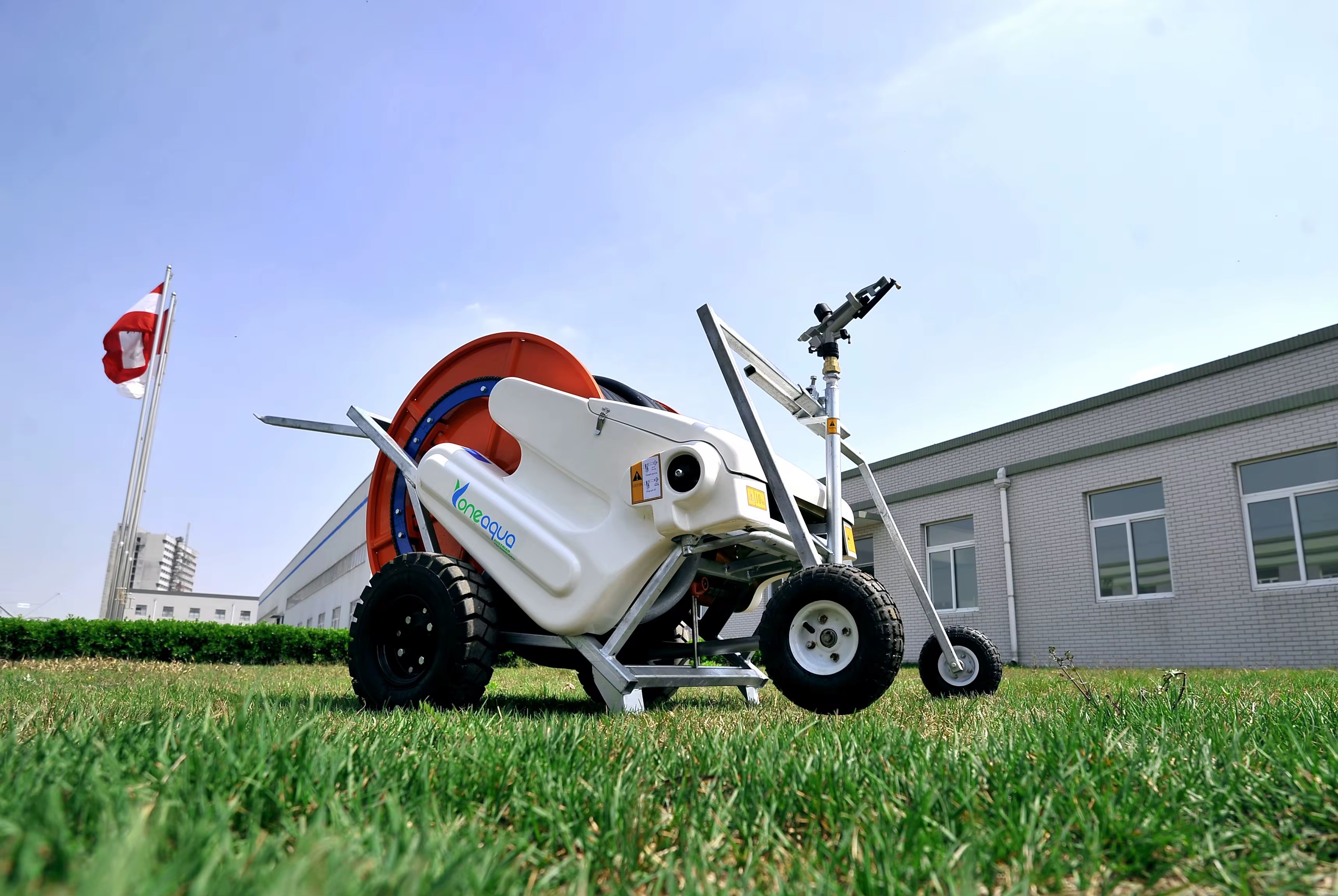 Enrouleur d’Irrigation Automatique avec Canon – Système Mobile d’Arrosage Agricole 150m