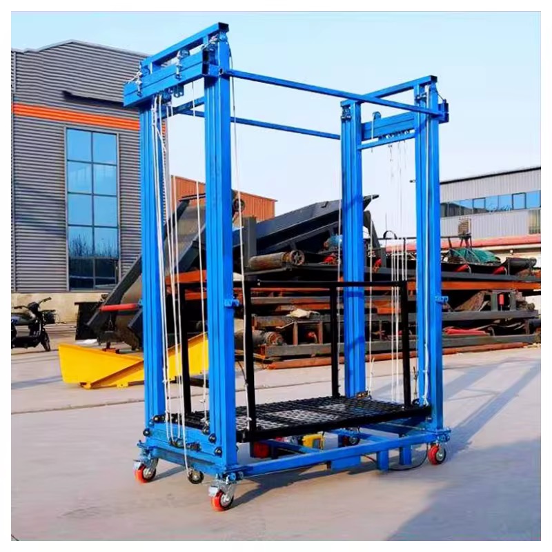 Monte-Charge Manuel Hydraulique – Plateforme Élévatrice Verticale Industrielle