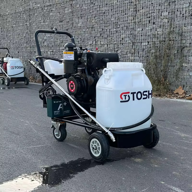 Pulvérisateur Agricole Thermique Haute Pression 100 L – Chariot Motorisé avec Réservoir