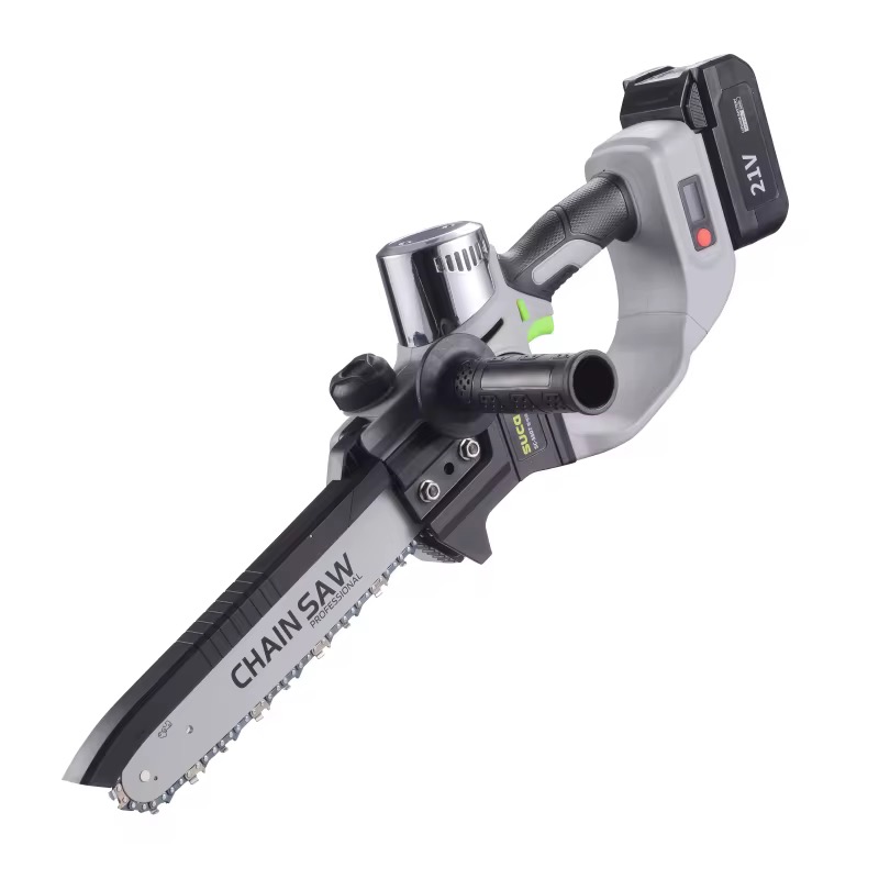 Tronçonneuse Électrique Sans Fil 21V – Scie Chaîne Rechargeable pour Bois et Jardin