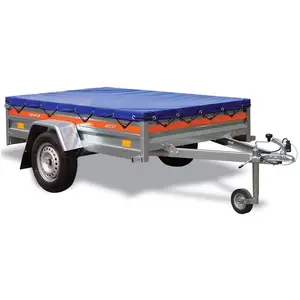Tema - Remorque simple essieu 236 x 125 cm ECO2312 Bâche plate